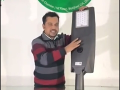 MPPT Controller Outdoor IP65 All In One Die Cast-Aluminum Solar Energy System Led Street Lighting